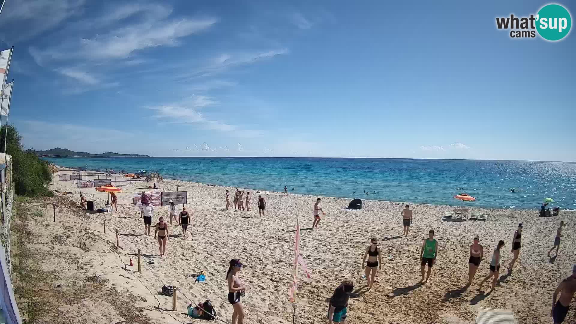 Webcam Piscina Rei – Live View from Costa Rei, Muravera