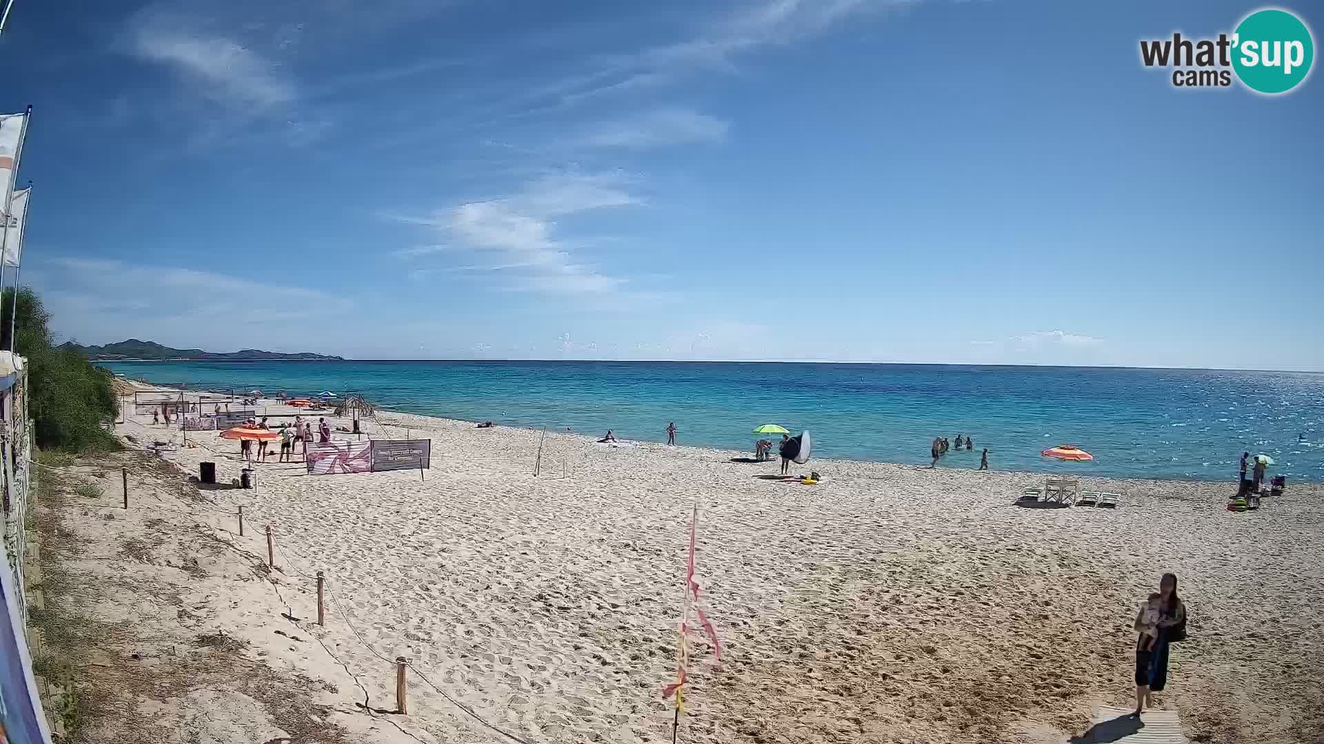 Webcam Piscina Rei – Liveblick auf Costa Rei in Muravera