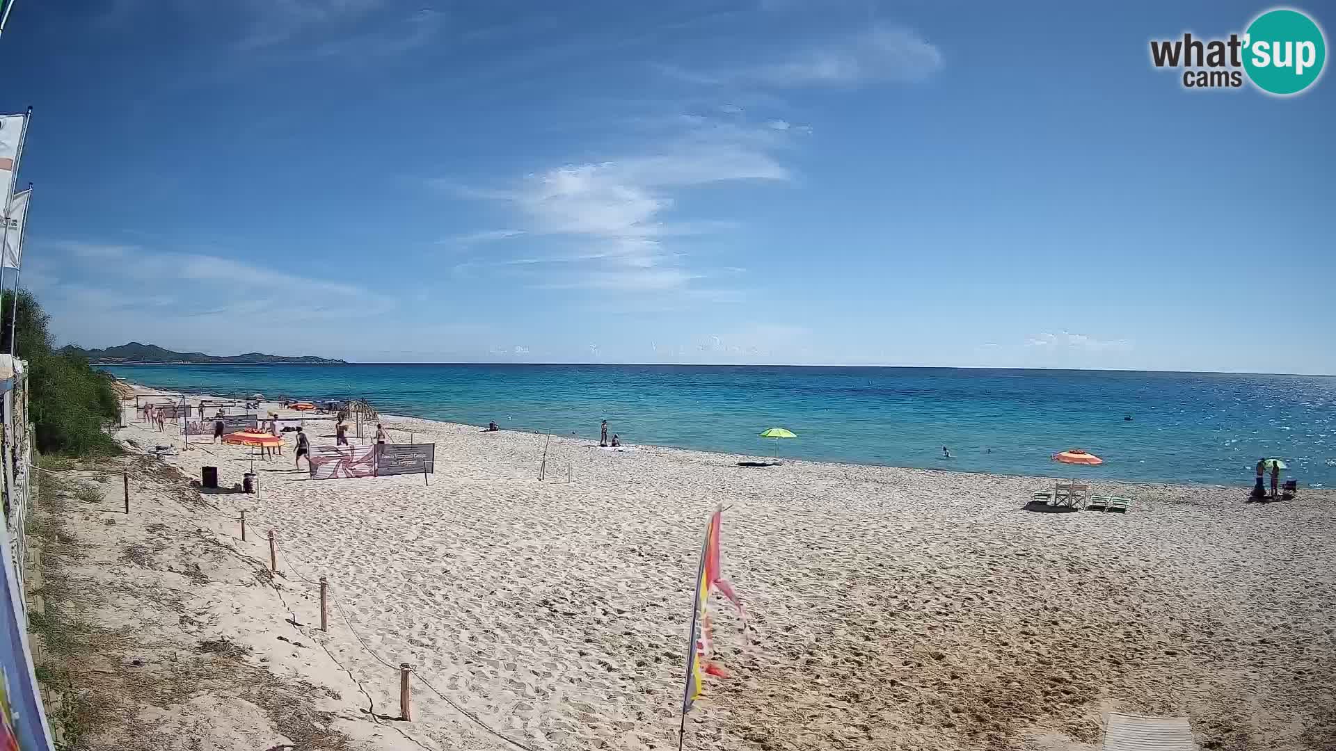 Webcam Piscina Rei – Liveblick auf Costa Rei in Muravera