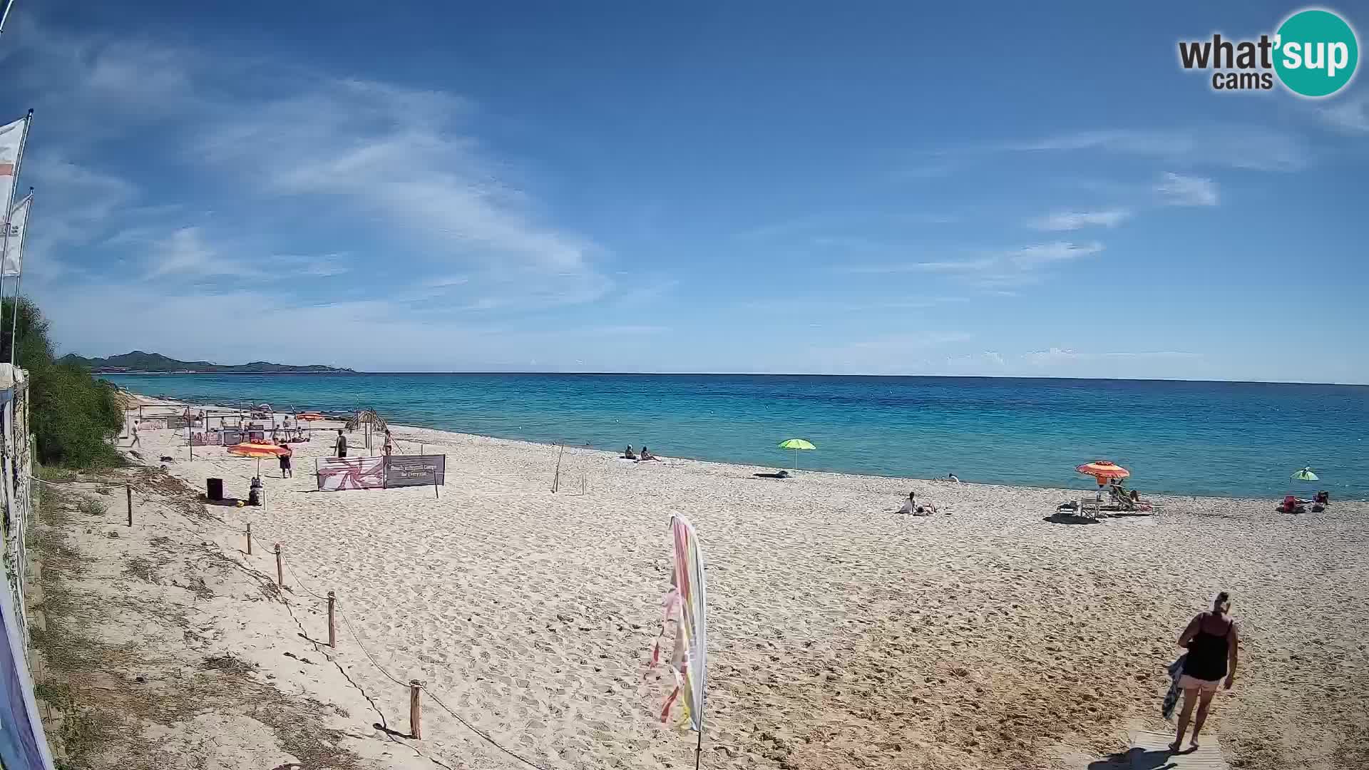 Webcam Piscina Rei – Vue en direct depuis Costa Rei, Muravera