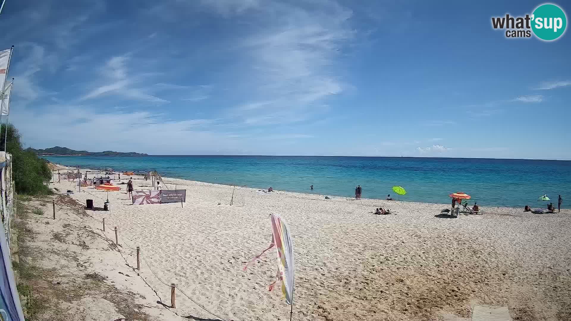Webcam Piscina Rei – Liveblick auf Costa Rei in Muravera