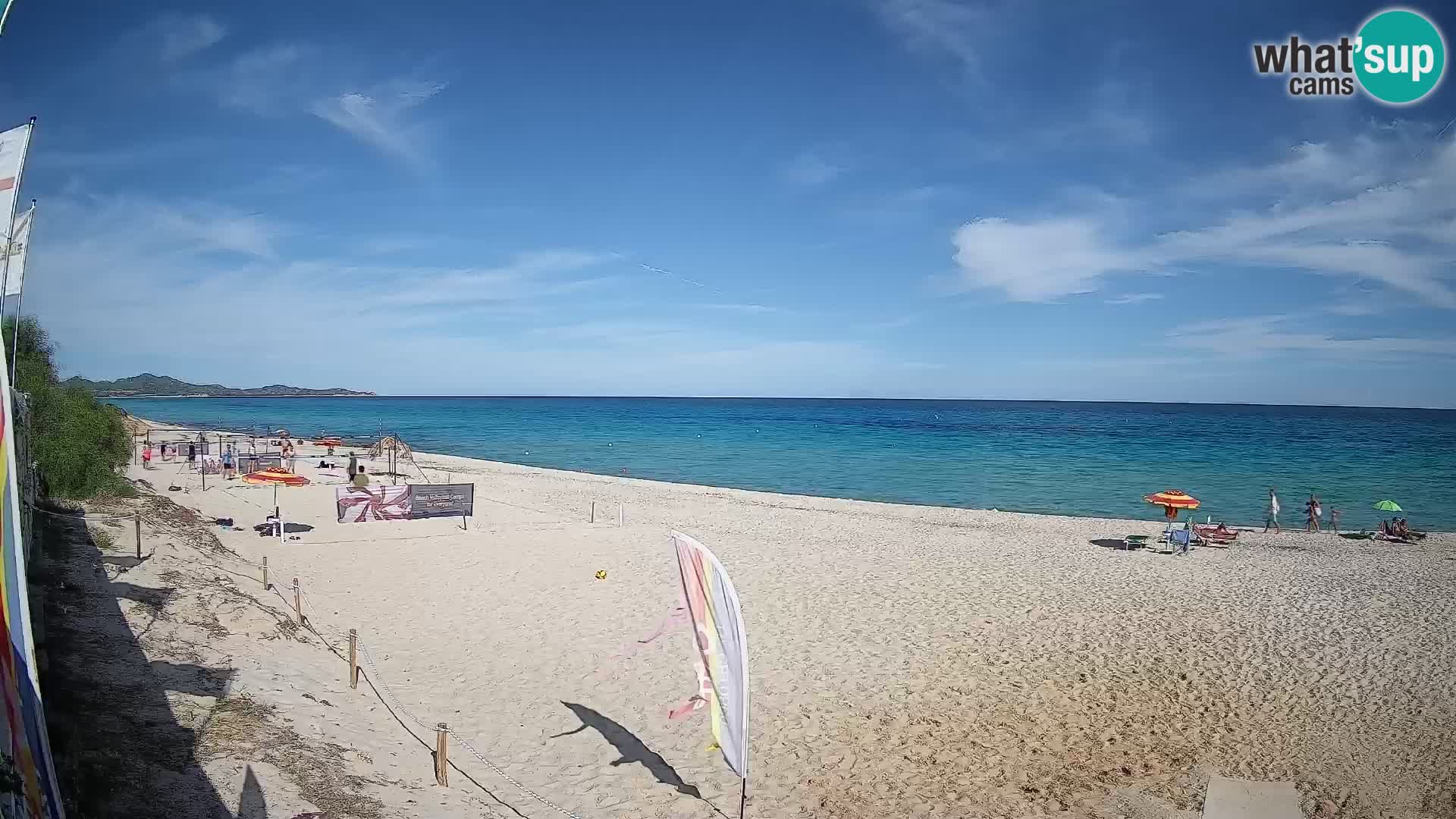 Spletna kamera Piscina Rei – Pogled v živo iz Costa Rei, Muravera