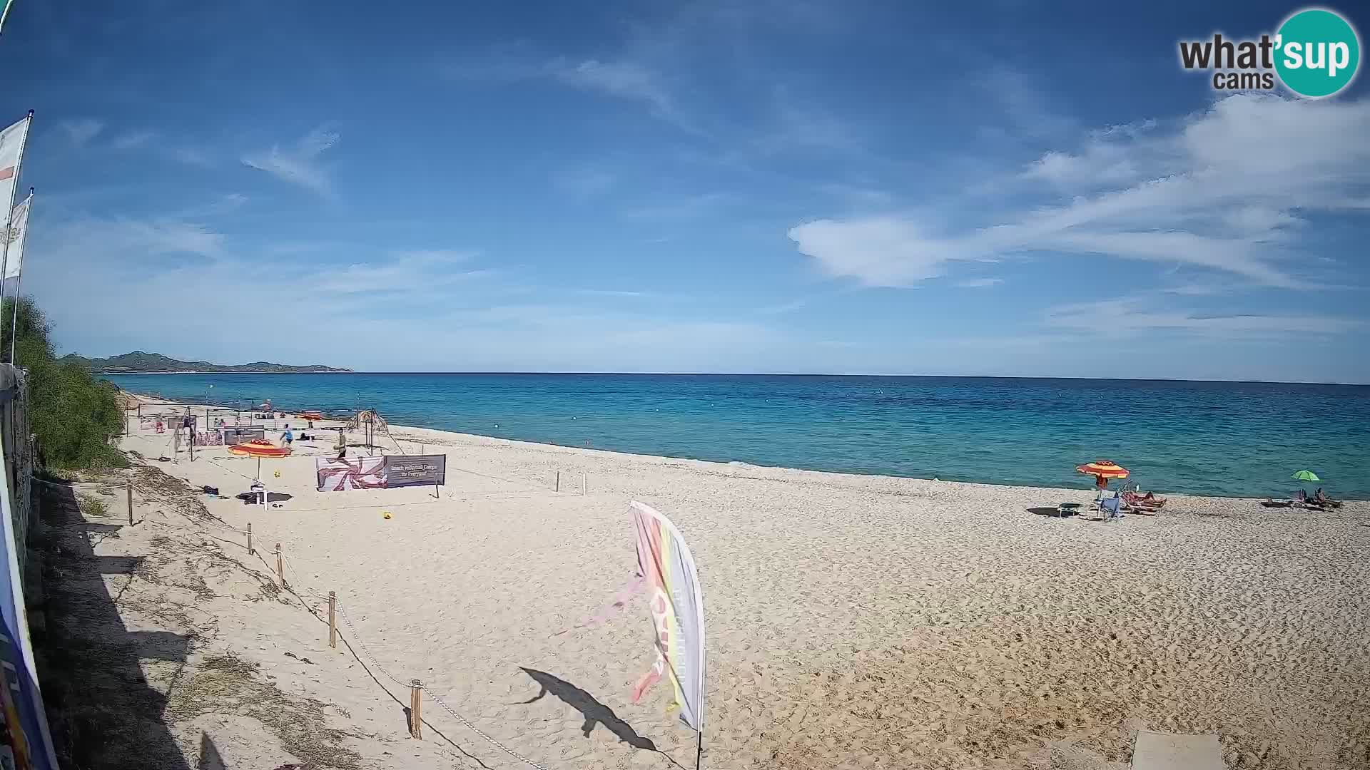 Webcam Piscina Rei – Vue en direct depuis Costa Rei, Muravera
