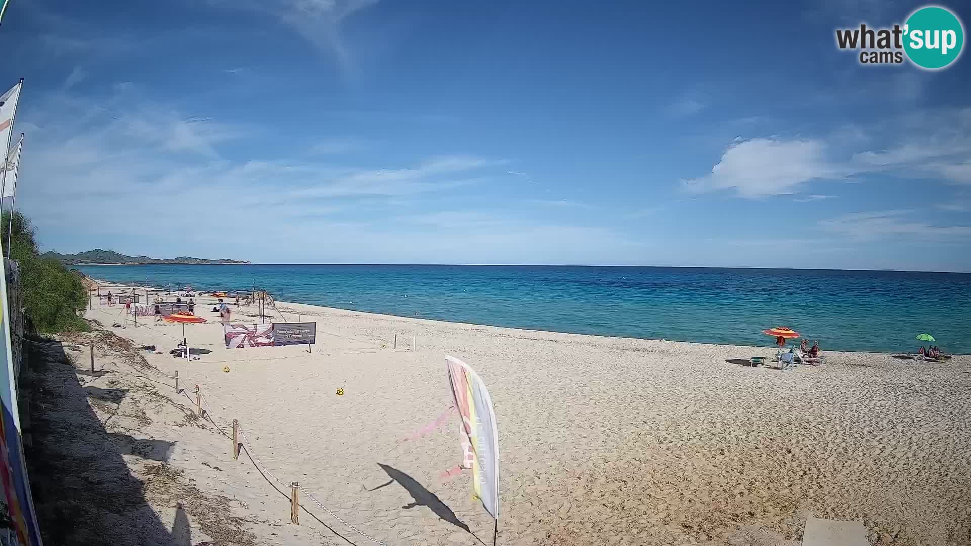 Webcam Piscina Rei – Vista en directo desde Costa Rei, Muravera
