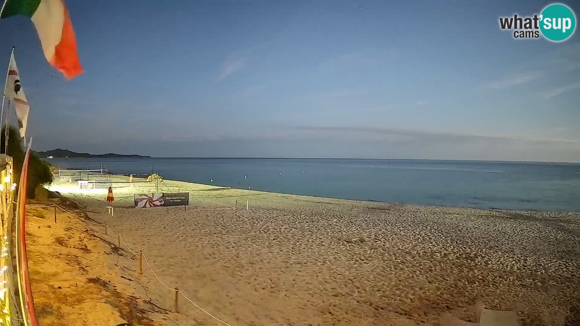 Webcam Piscina Rei – Vista live da Costa Rei, Muravera