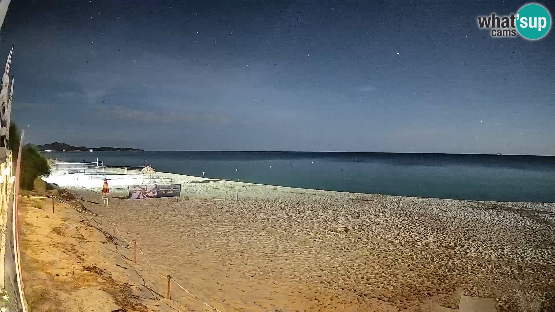 Webcam Piscina Rei – Vista live da Costa Rei, Muravera