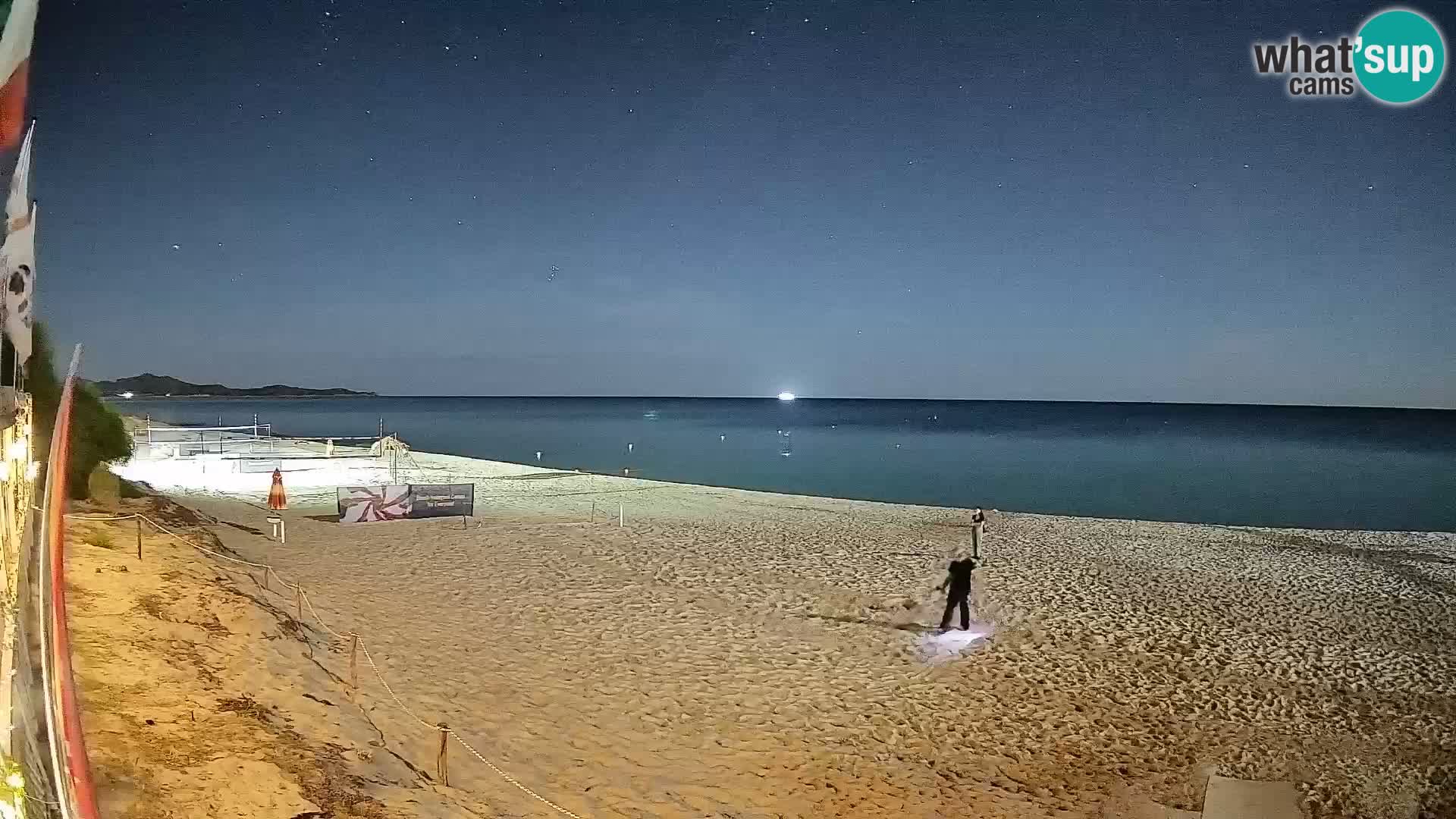 Webcam Piscina Rei – Vista live da Costa Rei, Muravera