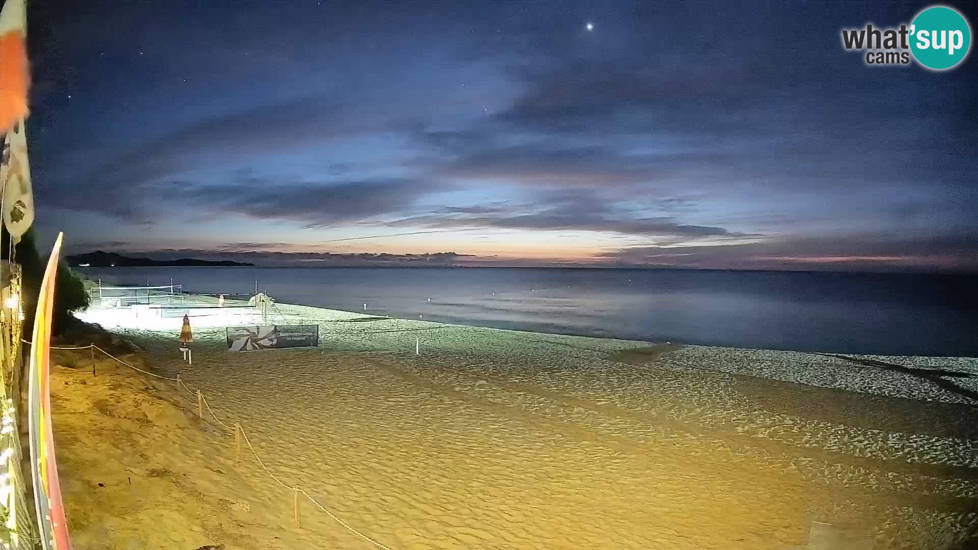 Webcam Piscina Rei – Vista live da Costa Rei, Muravera