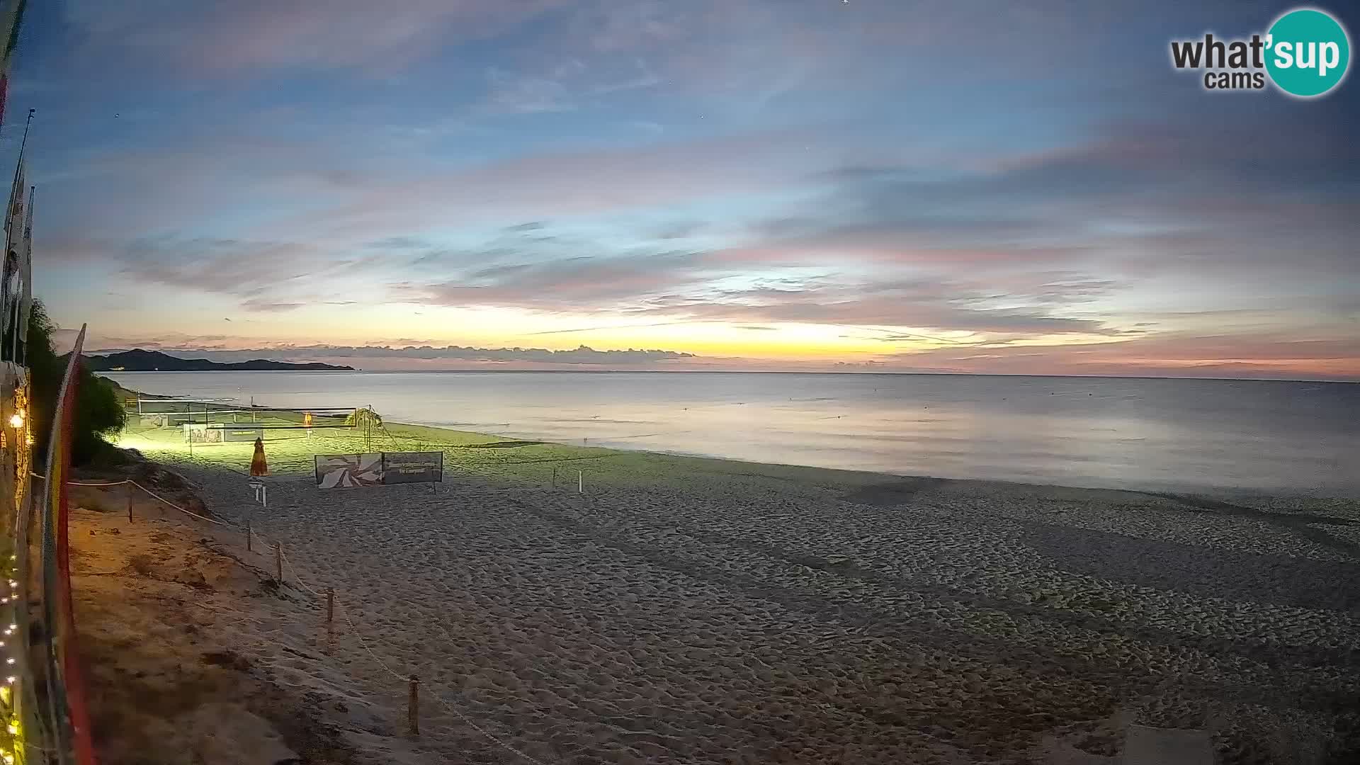 Webcam Piscina Rei – Vista live da Costa Rei, Muravera