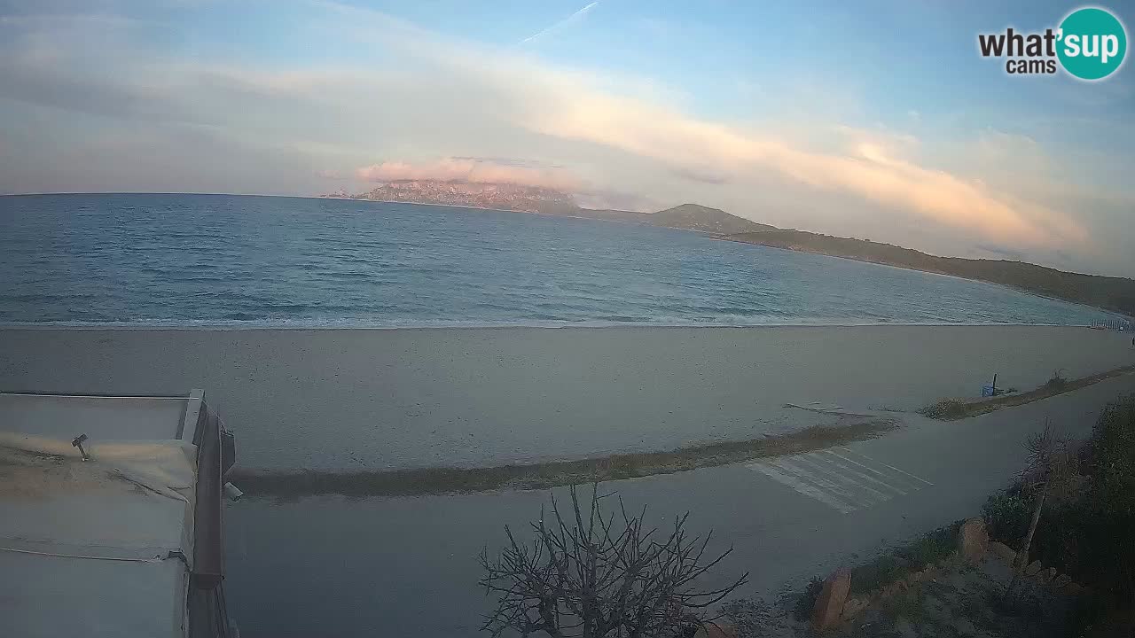 The beach of Pittulongu live webcam Olbia – Sardinia – Italy