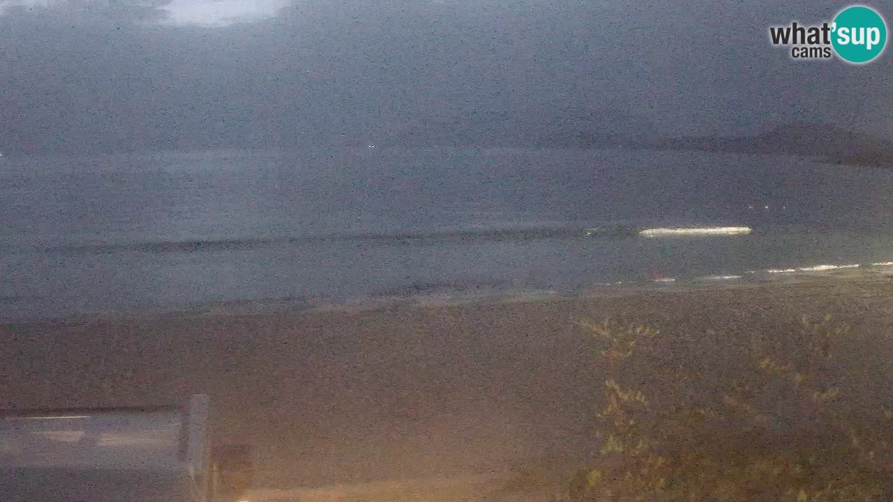 La plage de Pittulongu en direct webcam Olbia – Sardaigne – Italie