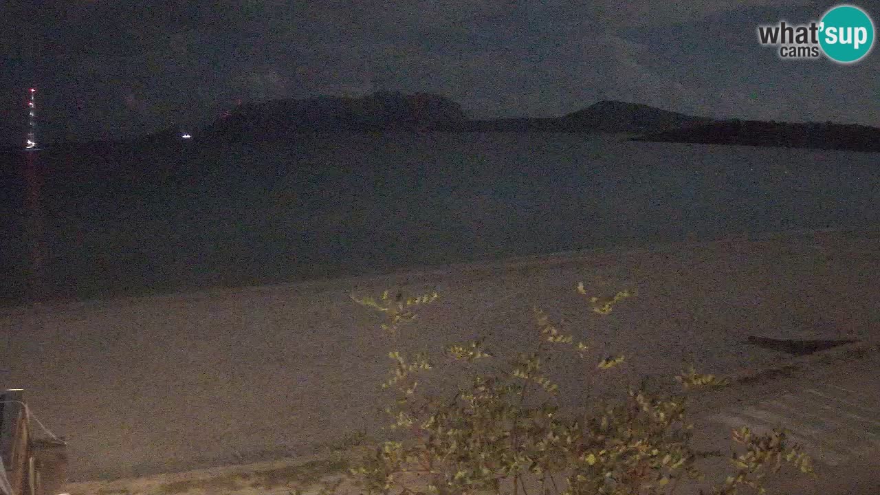 La playa de Pittulongu webcam en vivo Olbia – Cerdeña – Italia