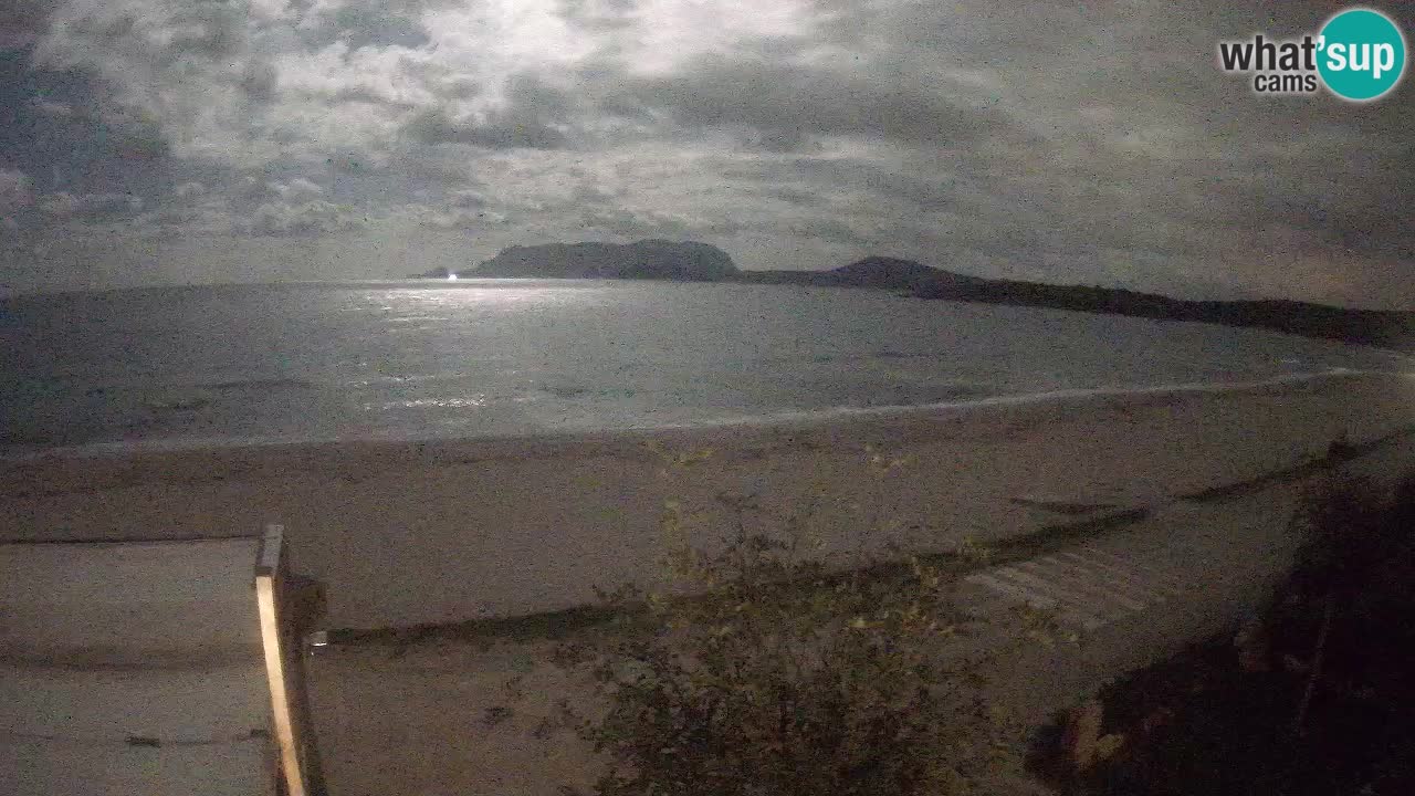 La playa de Pittulongu webcam en vivo Olbia – Cerdeña – Italia