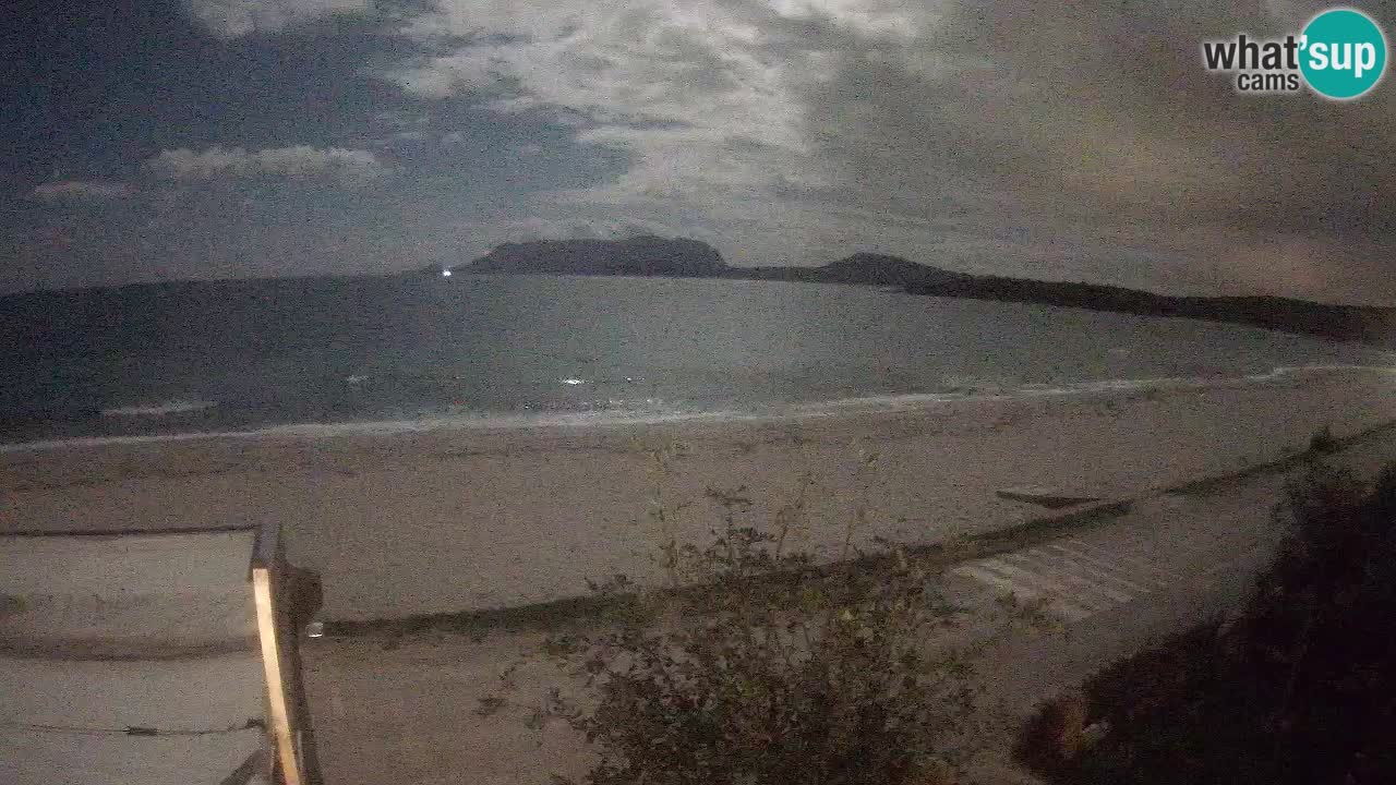 La playa de Pittulongu webcam en vivo Olbia – Cerdeña – Italia