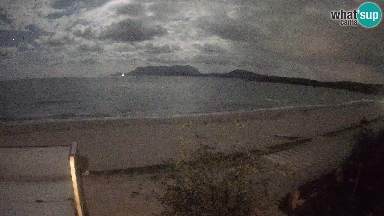 La playa de Pittulongu webcam en vivo Olbia – Cerdeña – Italia