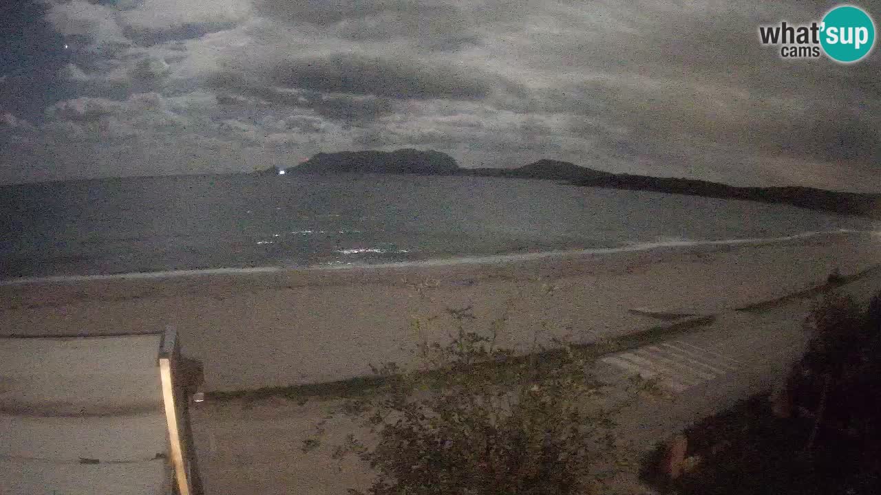 La playa de Pittulongu webcam en vivo Olbia – Cerdeña – Italia