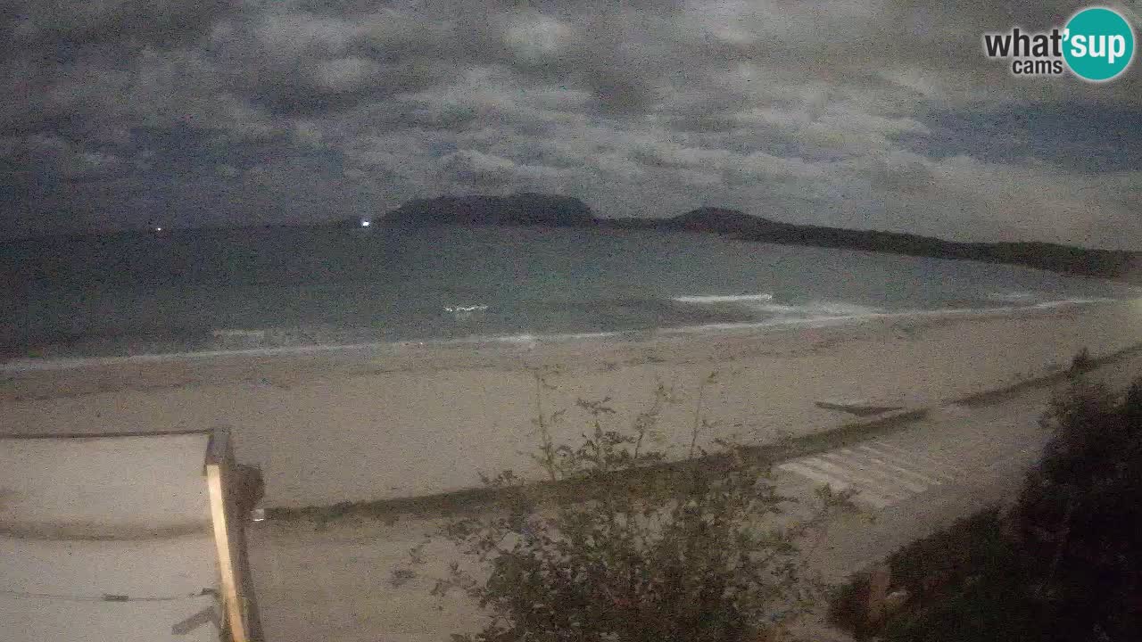 La playa de Pittulongu webcam en vivo Olbia – Cerdeña – Italia