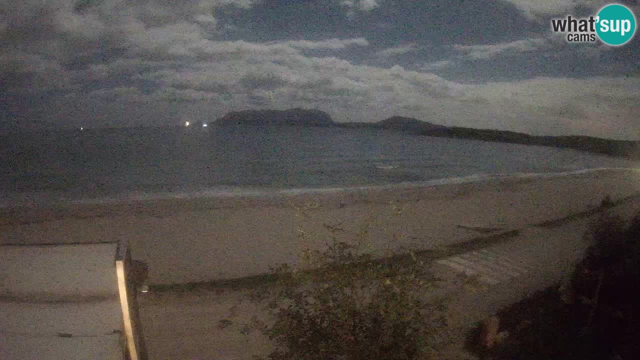 La playa de Pittulongu webcam en vivo Olbia – Cerdeña – Italia