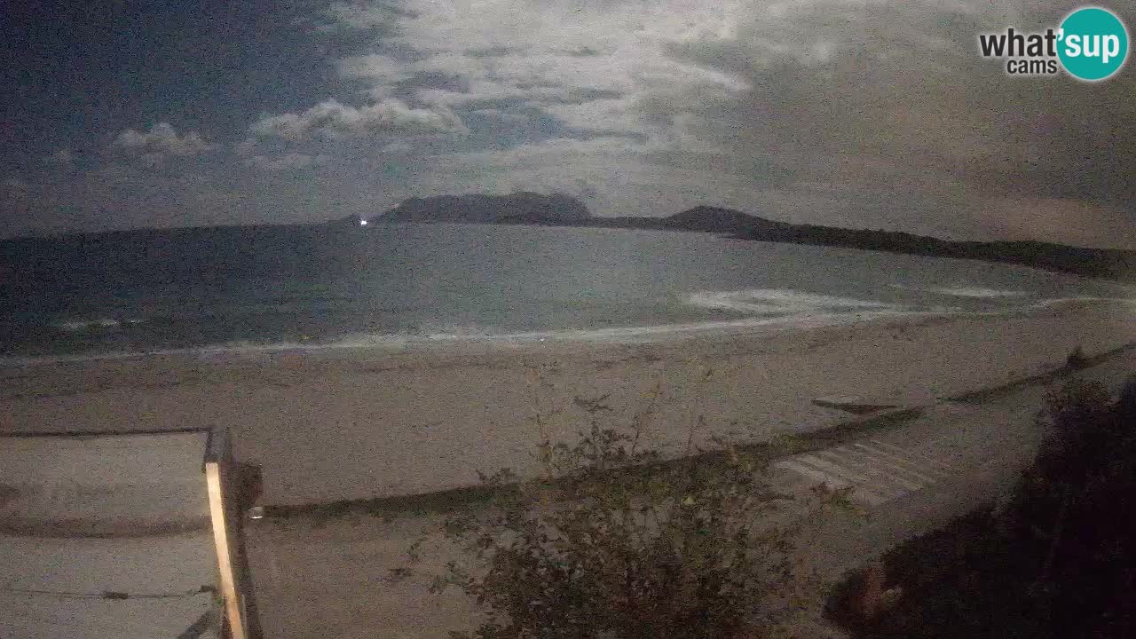 La playa de Pittulongu webcam en vivo Olbia – Cerdeña – Italia