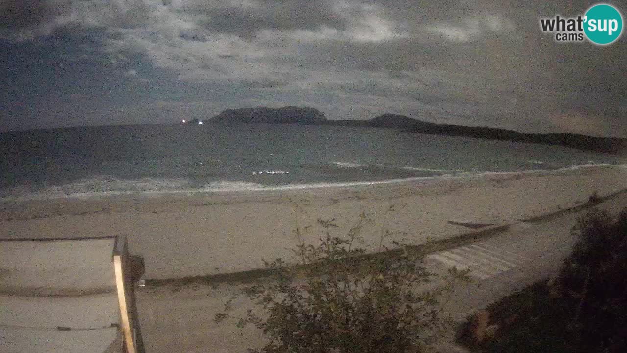 La playa de Pittulongu webcam en vivo Olbia – Cerdeña – Italia