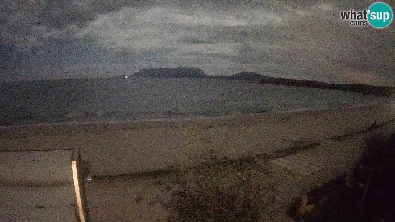 La playa de Pittulongu webcam en vivo Olbia – Cerdeña – Italia