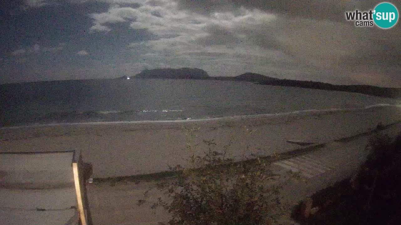 La playa de Pittulongu webcam en vivo Olbia – Cerdeña – Italia