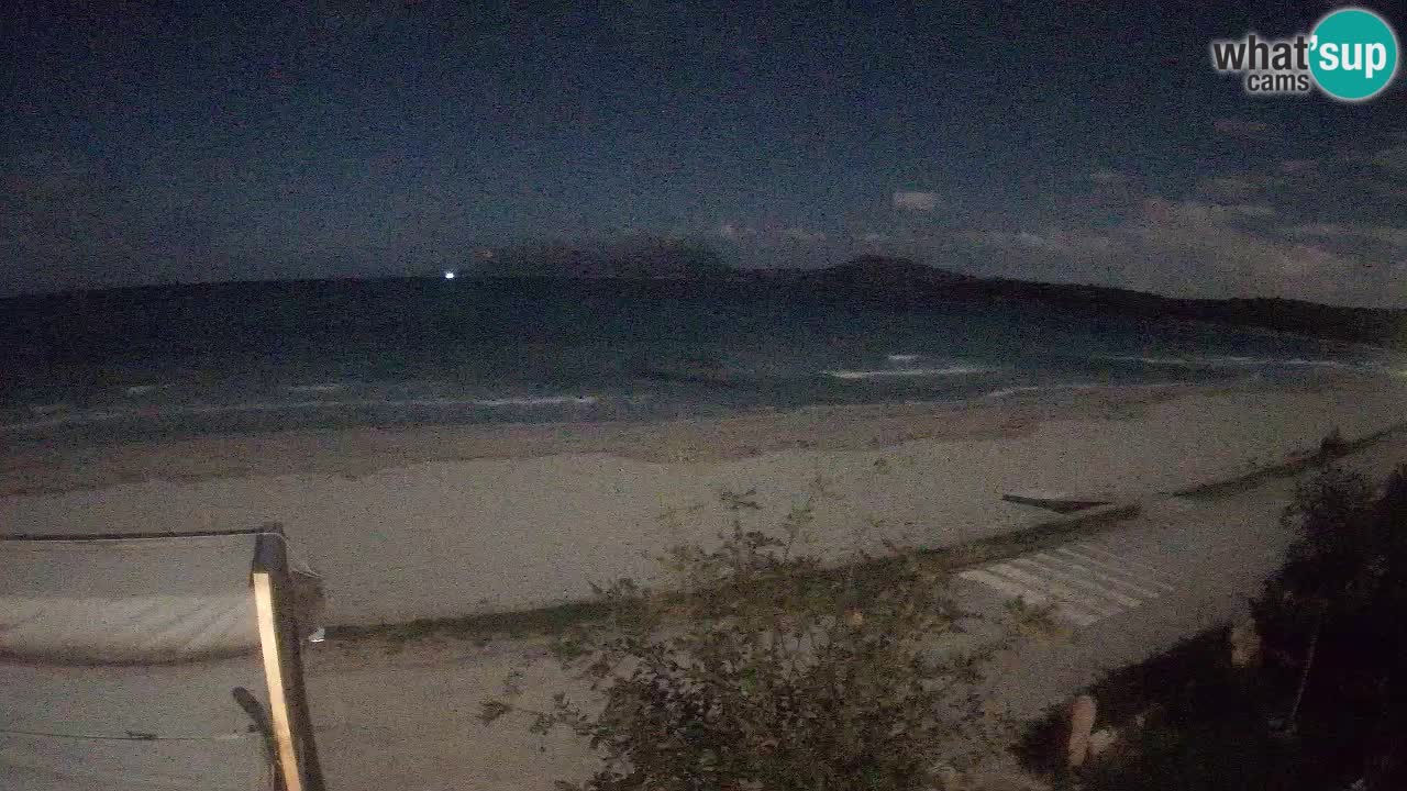 La playa de Pittulongu webcam en vivo Olbia – Cerdeña – Italia