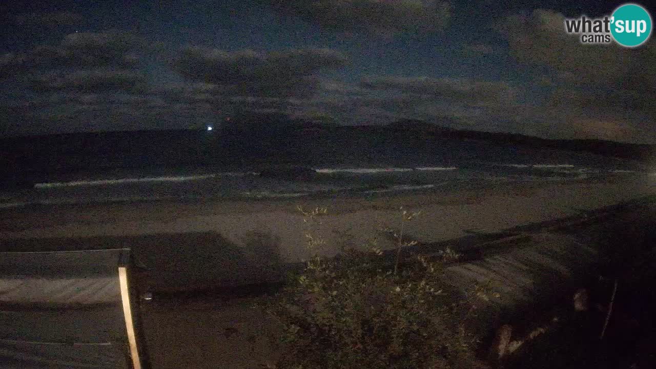 La playa de Pittulongu webcam en vivo Olbia – Cerdeña – Italia