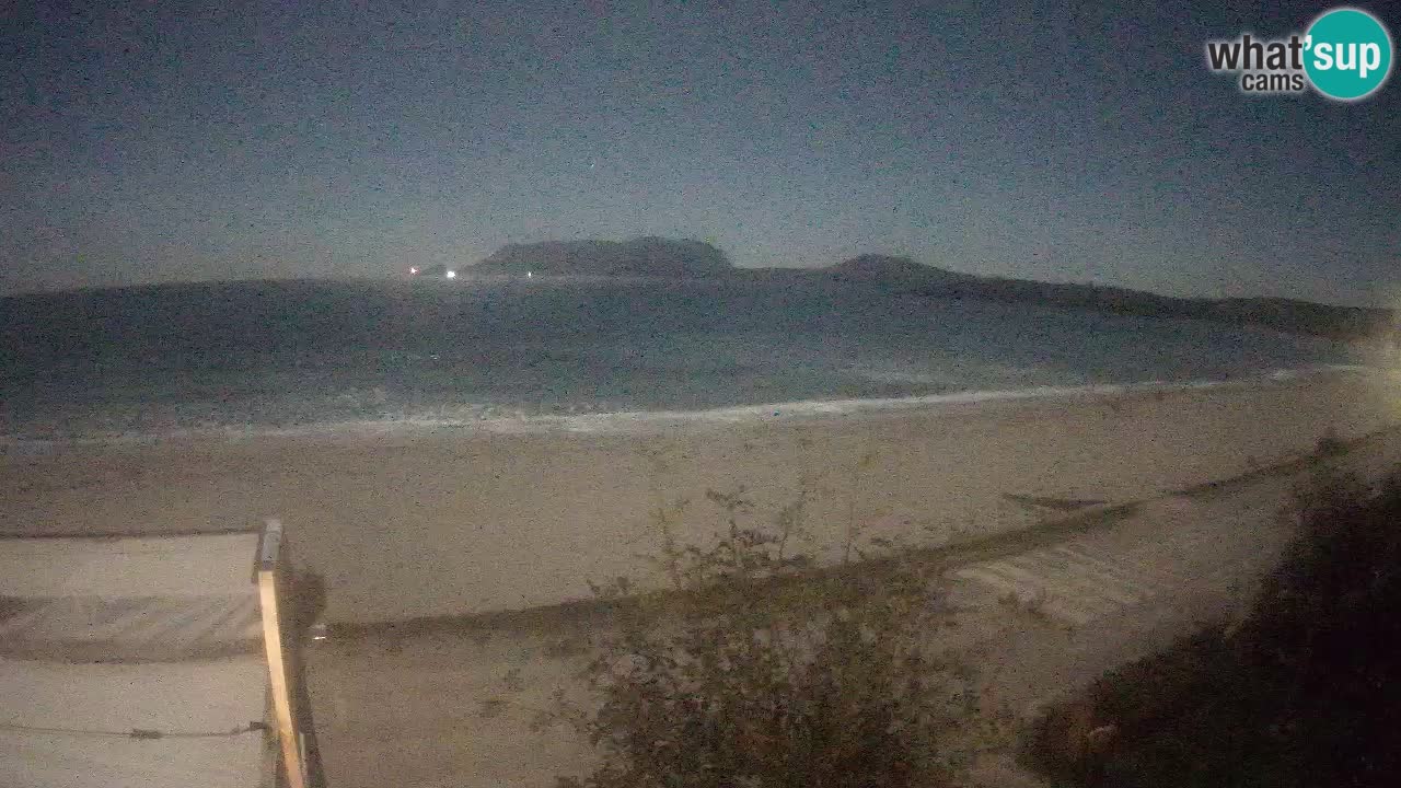 La playa de Pittulongu webcam en vivo Olbia – Cerdeña – Italia