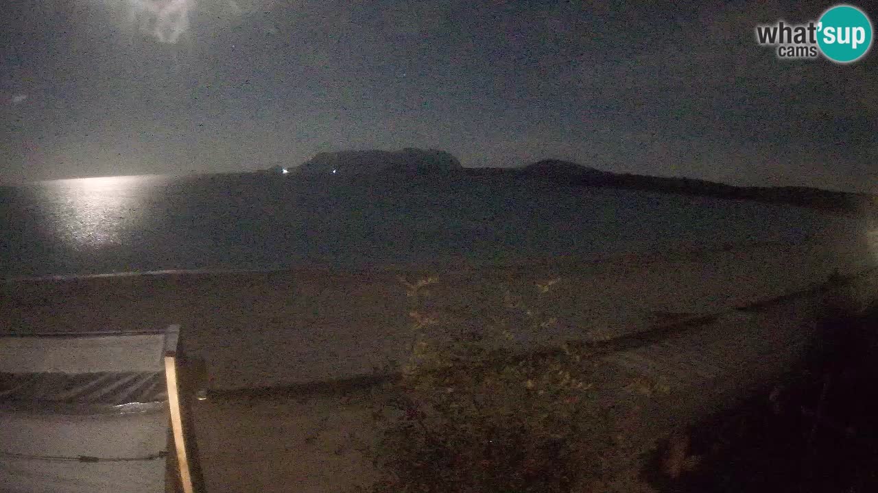 La playa de Pittulongu webcam en vivo Olbia – Cerdeña – Italia