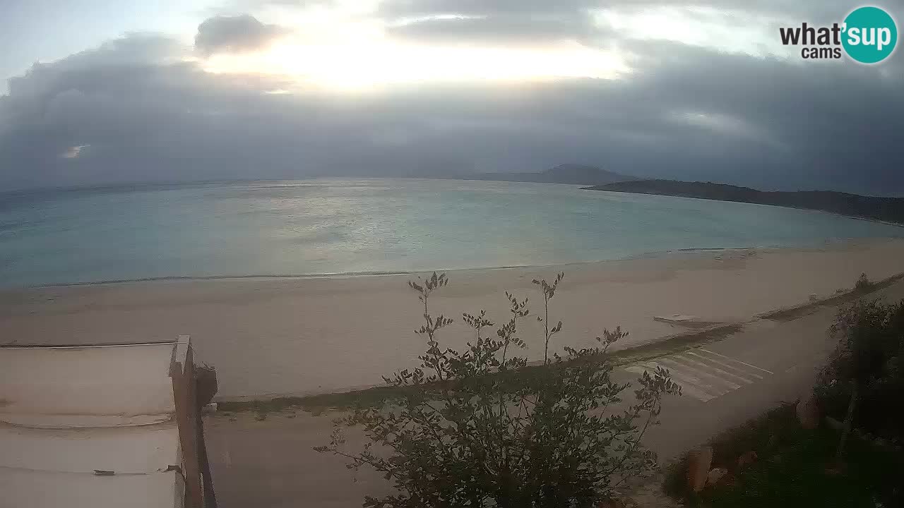 La playa de Pittulongu webcam en vivo Olbia – Cerdeña – Italia