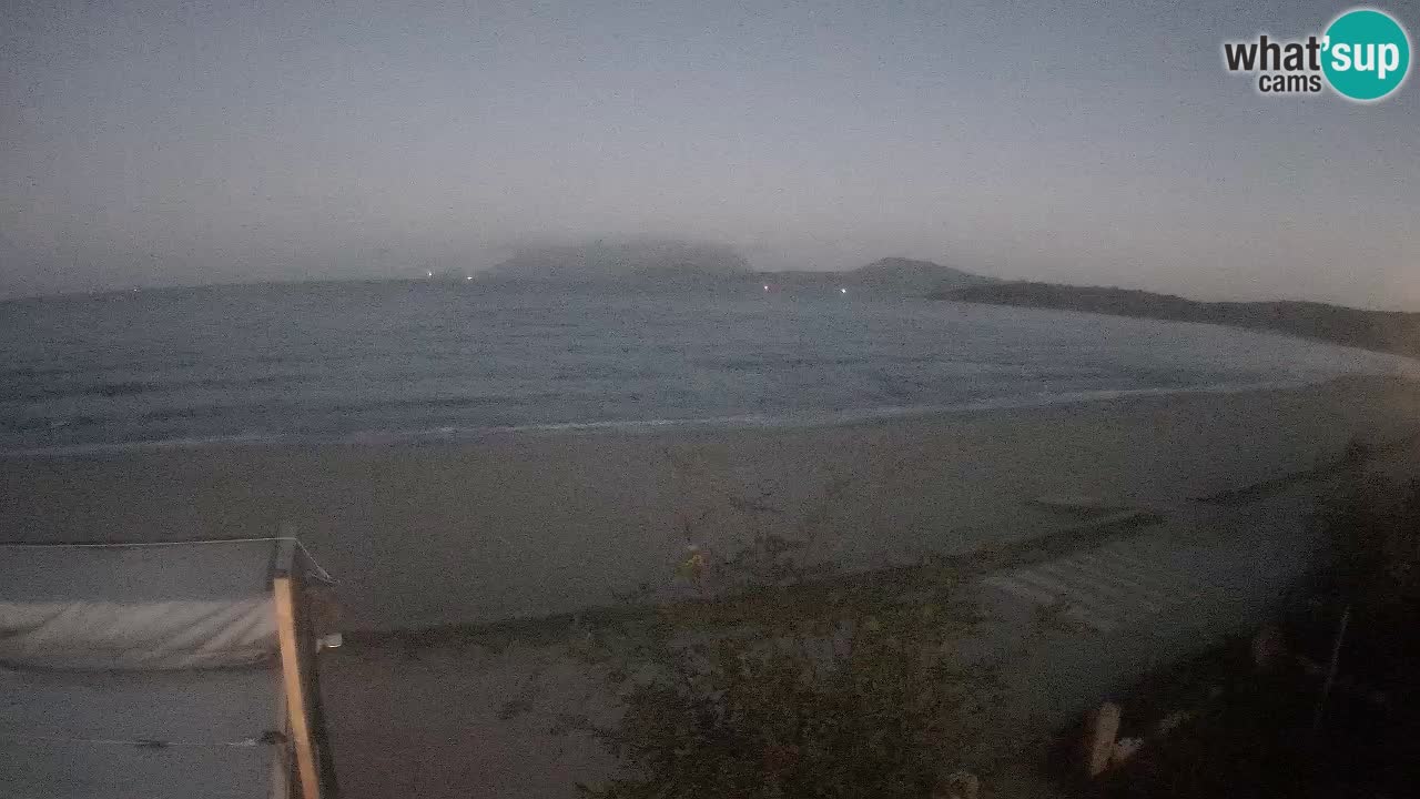 La playa de Pittulongu webcam en vivo Olbia – Cerdeña – Italia