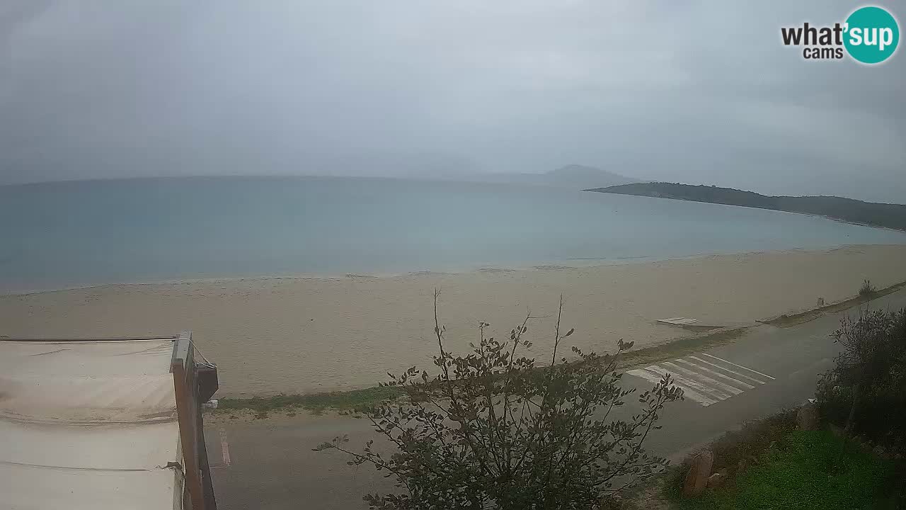 La playa de Pittulongu webcam en vivo Olbia – Cerdeña – Italia