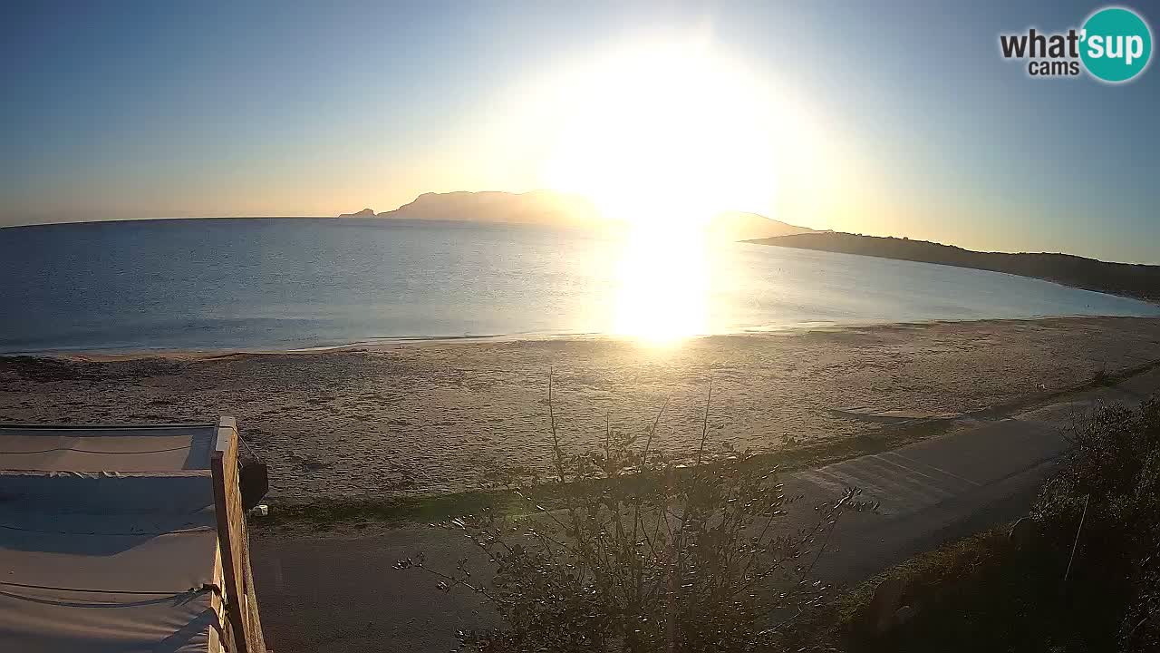 La playa de Pittulongu webcam en vivo Olbia – Cerdeña – Italia