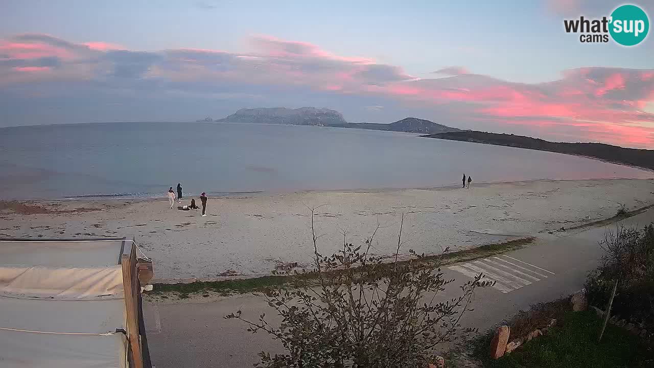 La playa de Pittulongu webcam en vivo Olbia – Cerdeña – Italia