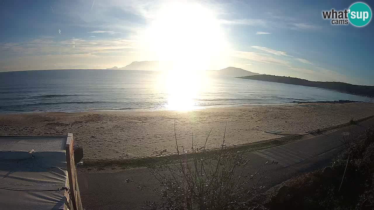 La playa de Pittulongu webcam en vivo Olbia – Cerdeña – Italia