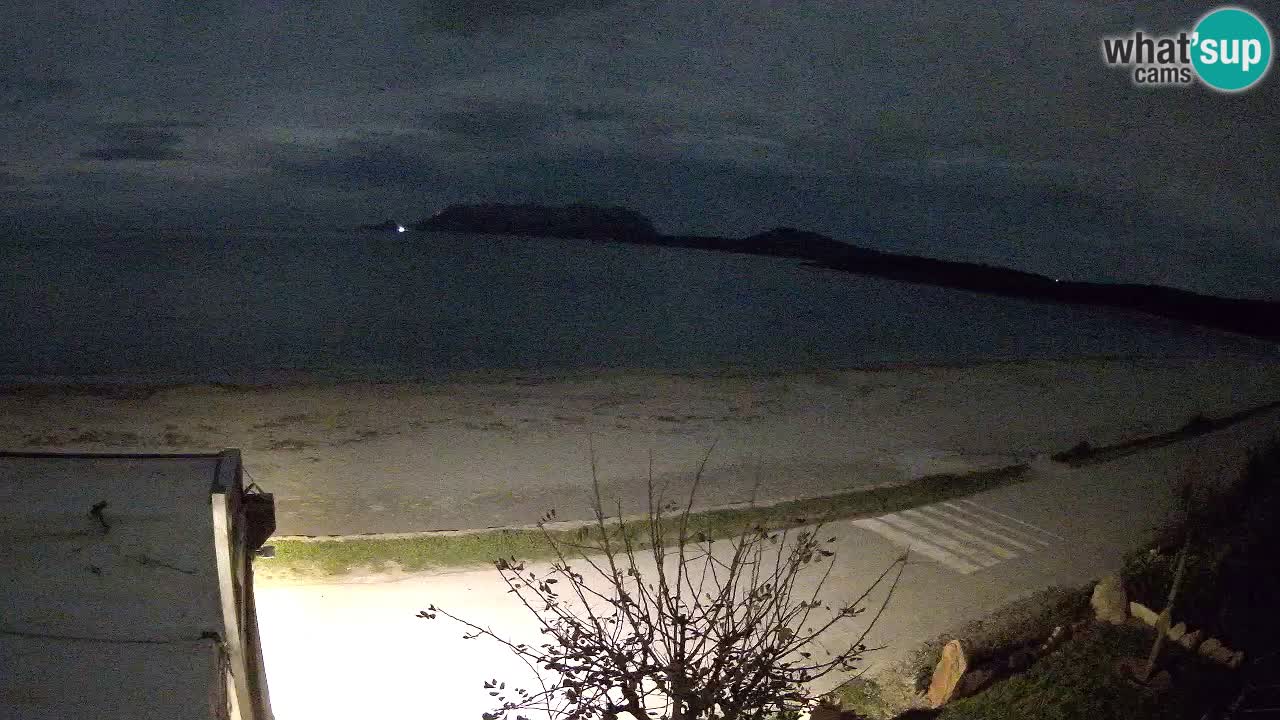 La playa de Pittulongu webcam en vivo Olbia – Cerdeña – Italia