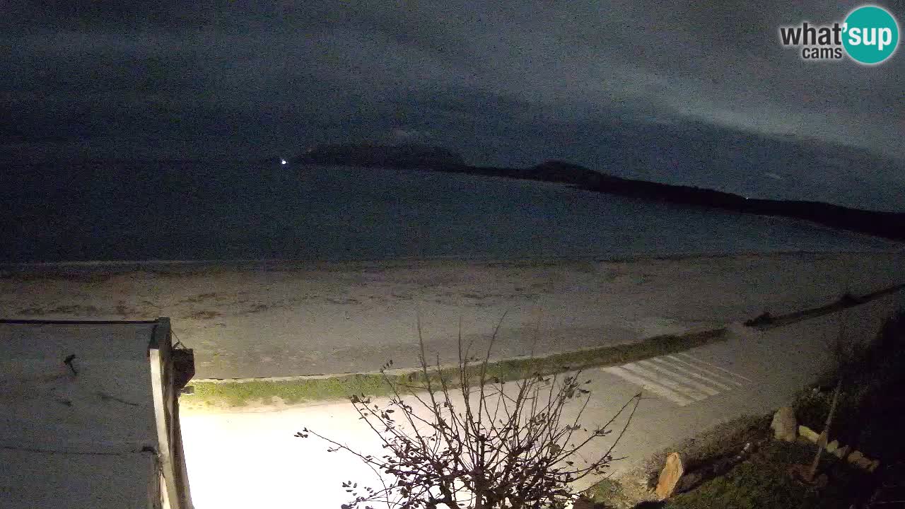 La playa de Pittulongu webcam en vivo Olbia – Cerdeña – Italia