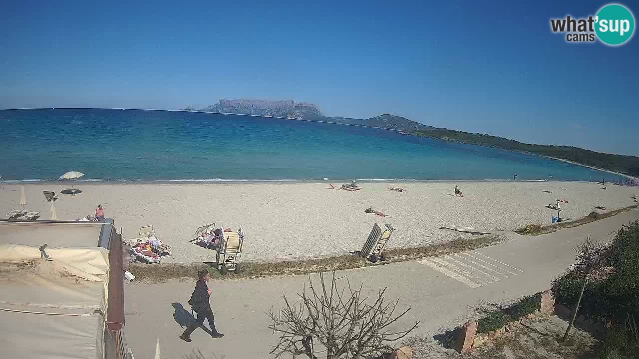 The beach of Pittulongu live webcam Olbia – Sardinia – Italy