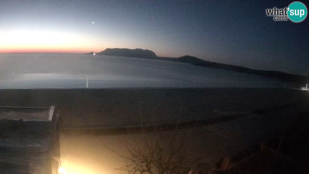 La playa de Pittulongu webcam en vivo Olbia – Cerdeña – Italia