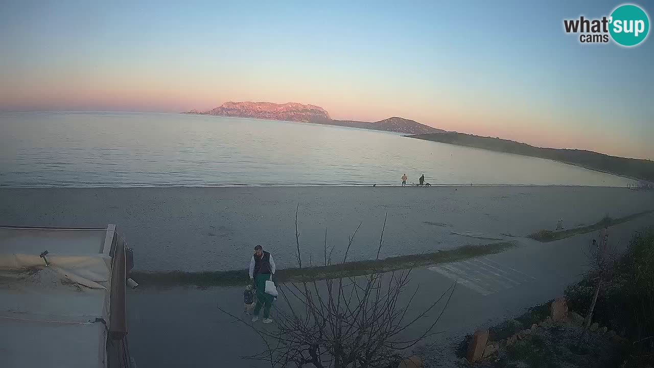 Plaža Pittulongu uživo web kamera Olbia – Sardinija – Italija