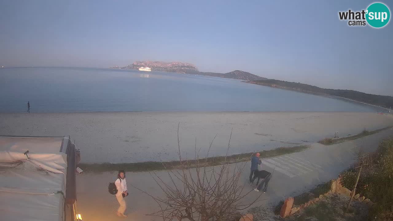La playa de Pittulongu webcam en vivo Olbia – Cerdeña – Italia