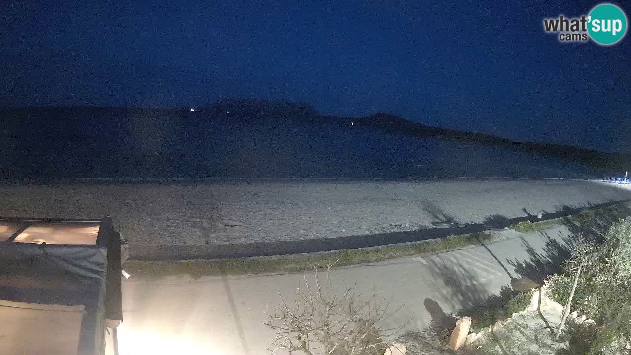 La playa de Pittulongu webcam en vivo Olbia – Cerdeña – Italia