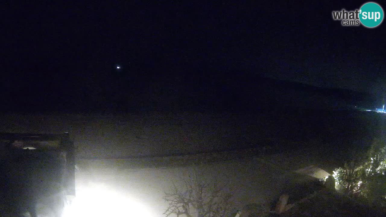 La plage de Pittulongu en direct webcam Olbia – Sardaigne – Italie