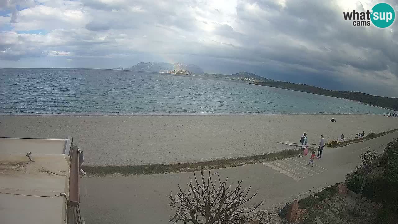 La playa de Pittulongu webcam en vivo Olbia – Cerdeña – Italia