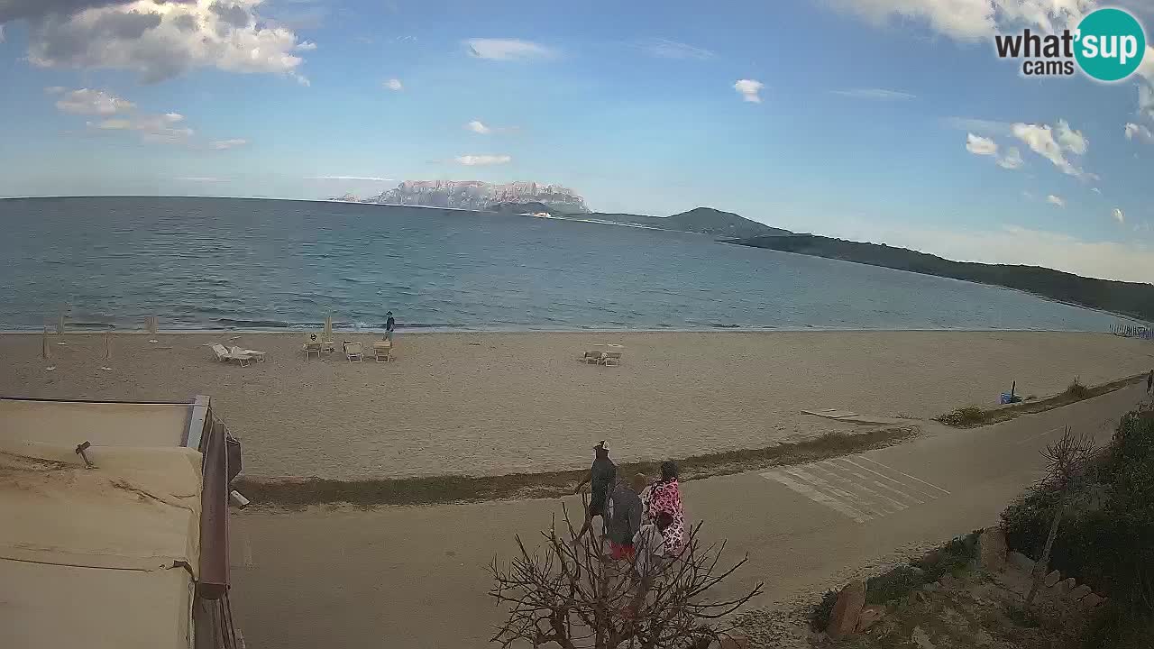 La playa de Pittulongu webcam en vivo Olbia – Cerdeña – Italia