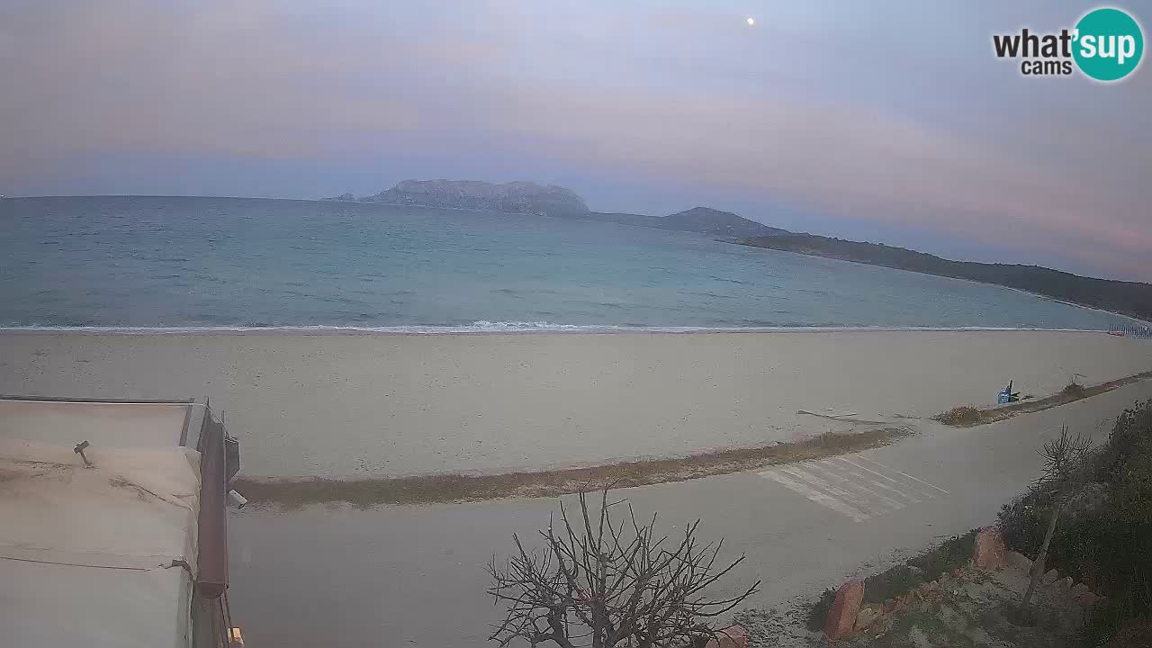 La playa de Pittulongu webcam en vivo Olbia – Cerdeña – Italia