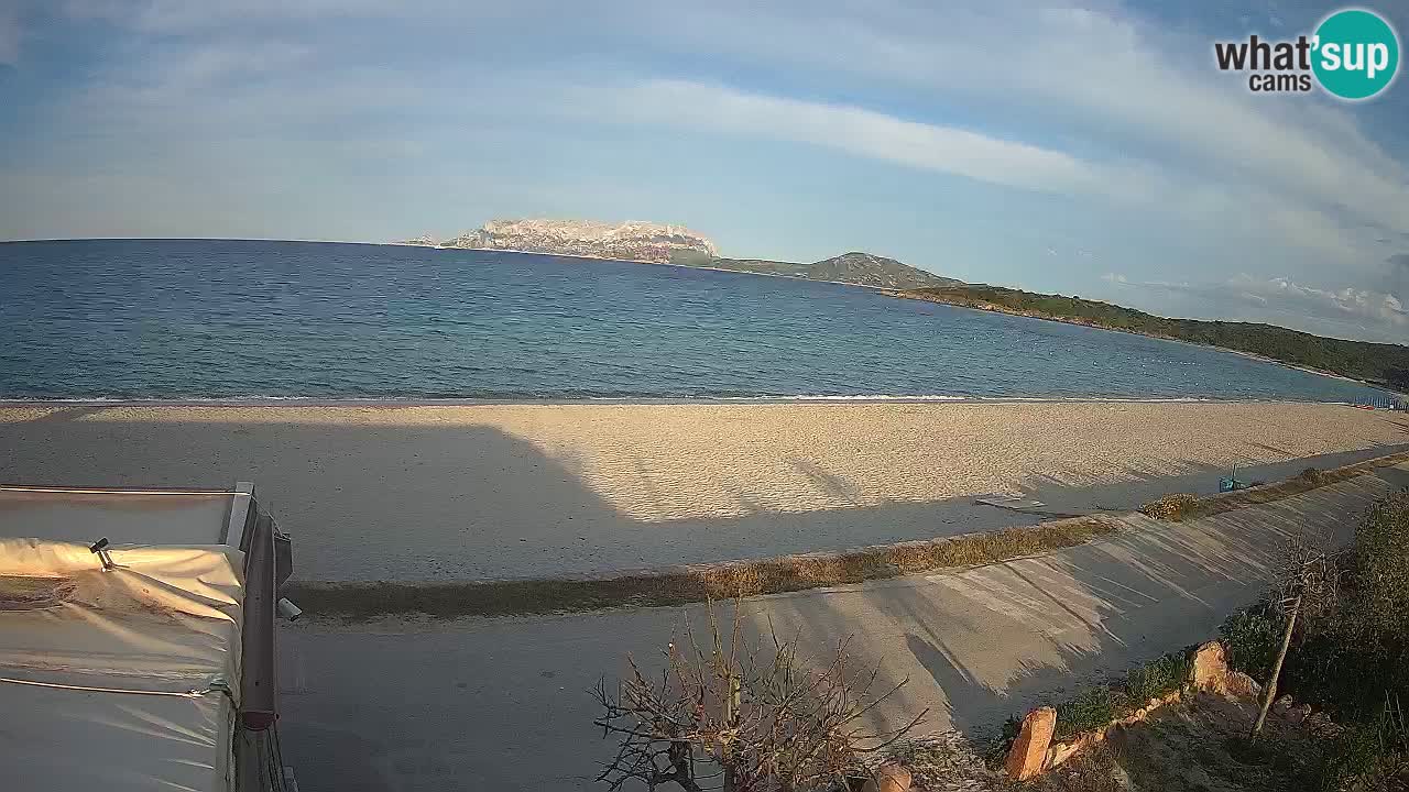 Der Strand von Pittulongu Live-Webcam Olbia – Sardinien – Italien