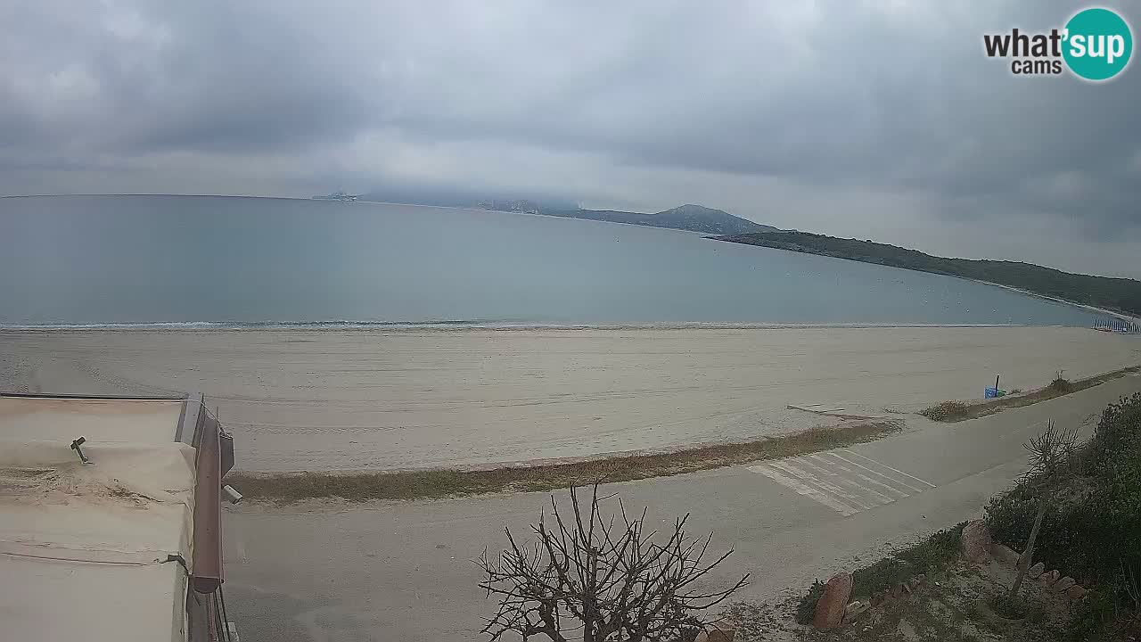 La playa de Pittulongu webcam en vivo Olbia – Cerdeña – Italia