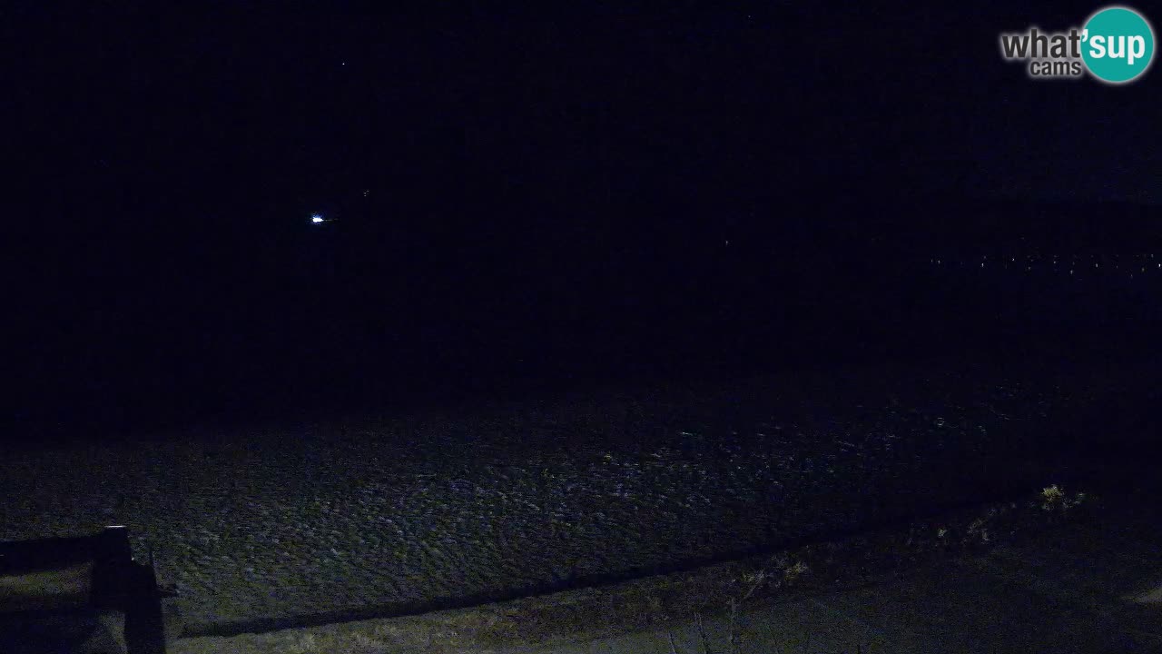 La plage de Pittulongu en direct webcam Olbia – Sardaigne – Italie
